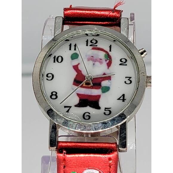 Ho-Ho-Ho! Festive Fun with this Santa Claus Women's Watch